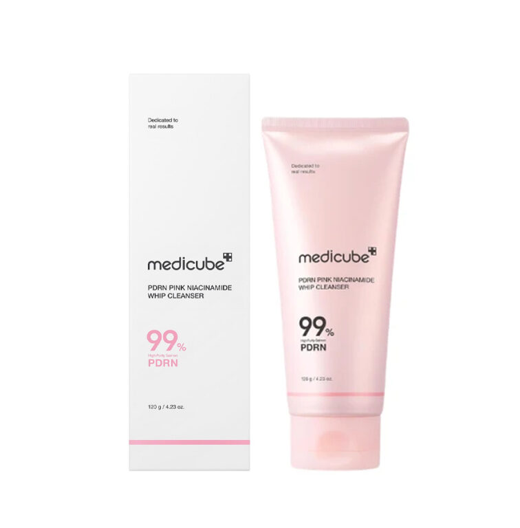 Medicube 99% PDRN Pink Niacinamide Whip Cleanser - 120g