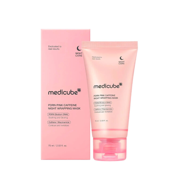 Medicube PDRN Pink Caffeine Night Wrapping Mask - 75ml