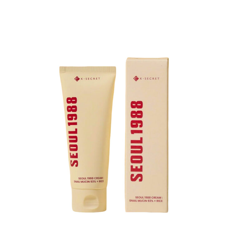 K-Secret Seoul 1988 Cream  Snail Mucin 93% + Rice - 100ml