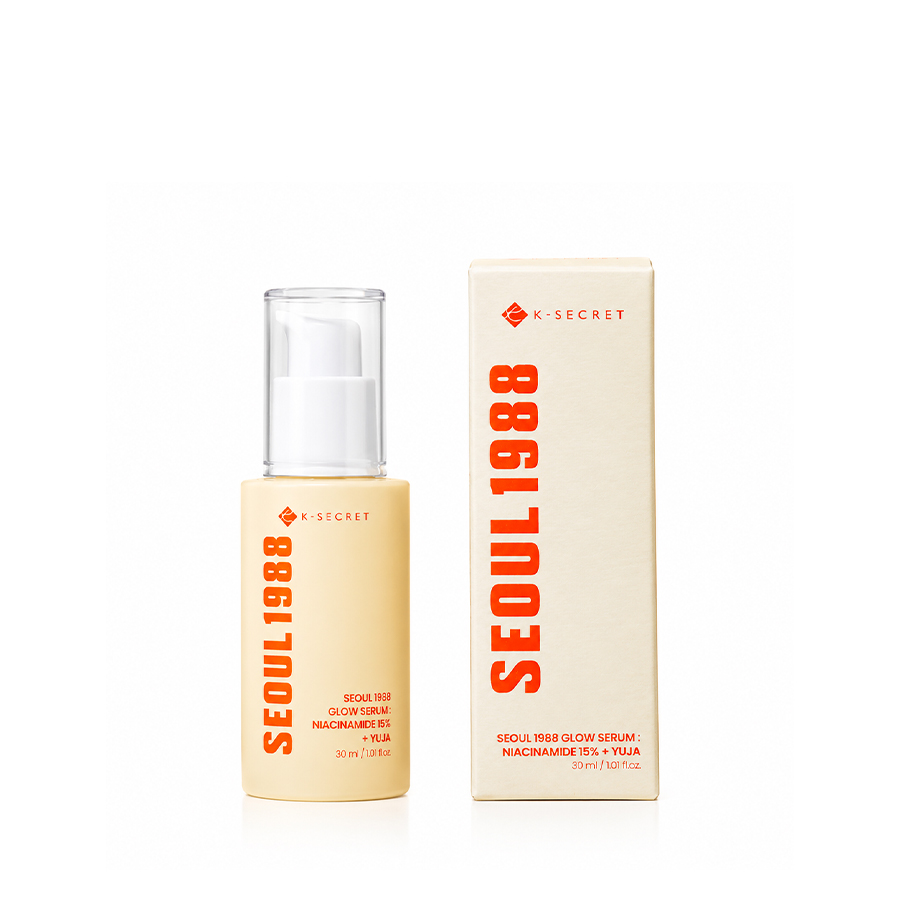 K-Secret – Seoul 1988 Glow Serum (Niacinamide 15% + Yuja) - 30ml