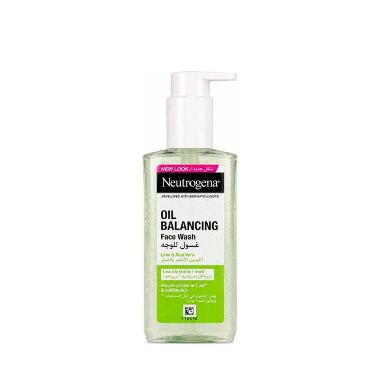 Neutrogena® Oil Balancing Lime & Aloe Vera Face Wash - 200ml